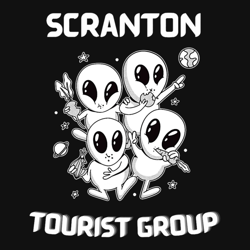 Scranton Native Pride Alien Funny State Tourist Sp Graphic T-shirt | Artistshot