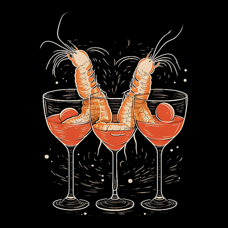 Shrimp Prawn Cocktail Glasses Sauce Seafood 43 Fleece Short | Artistshot