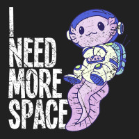 Space Galaxy Flying Axolotl Spacesuit Salamander S Basic T-shirt | Artistshot