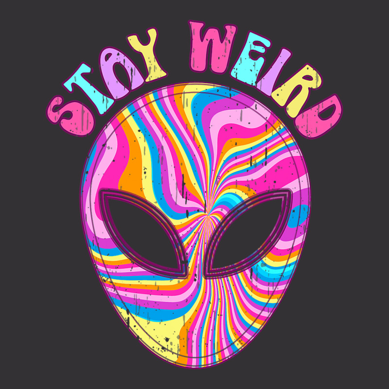 Stay Weird Alien Believer Funny Aliens Lover Hippi Vintage Short | Artistshot