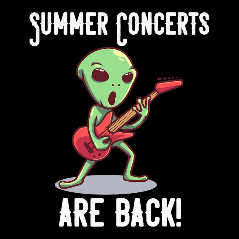 Summer Concerts Are Back Funny Alien Guitar Music Unisex Jogger | Artistshot