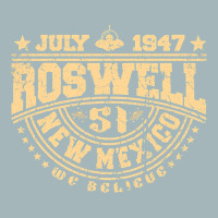 Roswell July 1947 Incident New Mexico Alien Ufo Uf Unisex Sherpa-lined Denim Jacket | Artistshot