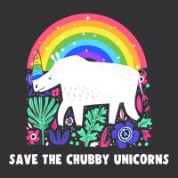 Save The Chubby Unicorns White Rhino Rainbow Flora Vintage Short | Artistshot