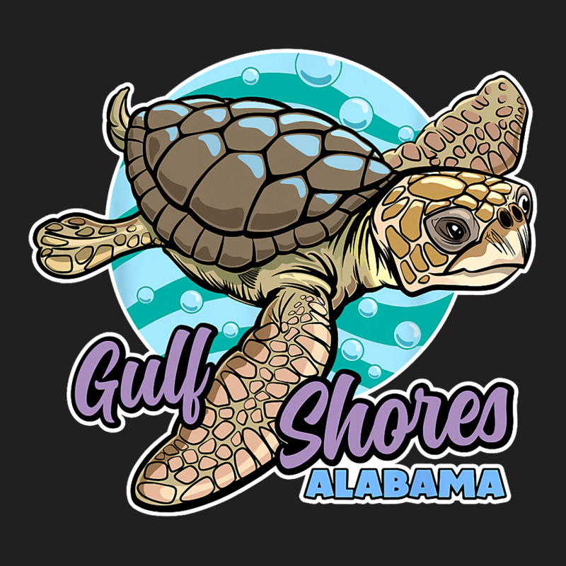 Sea Loggerhead Turtle Gulf Shores Alabama T-Shirt by WENDYKARL | Artistshot