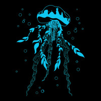 Sea Ocean Life Blue Jellyfish Pocket T-shirt | Artistshot