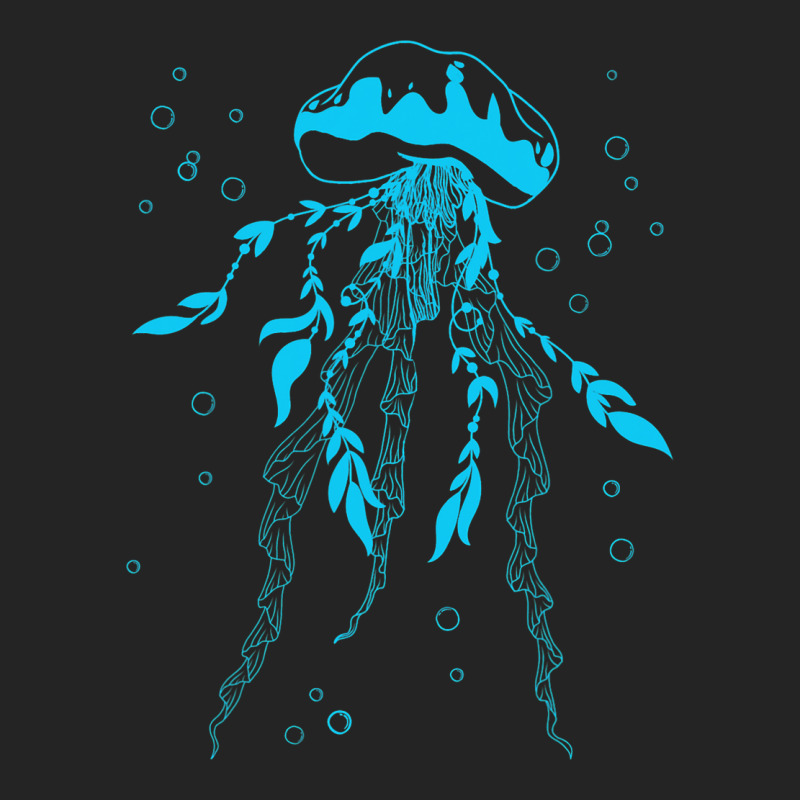 Sea Ocean Life Blue Jellyfish 3/4 Sleeve Shirt | Artistshot