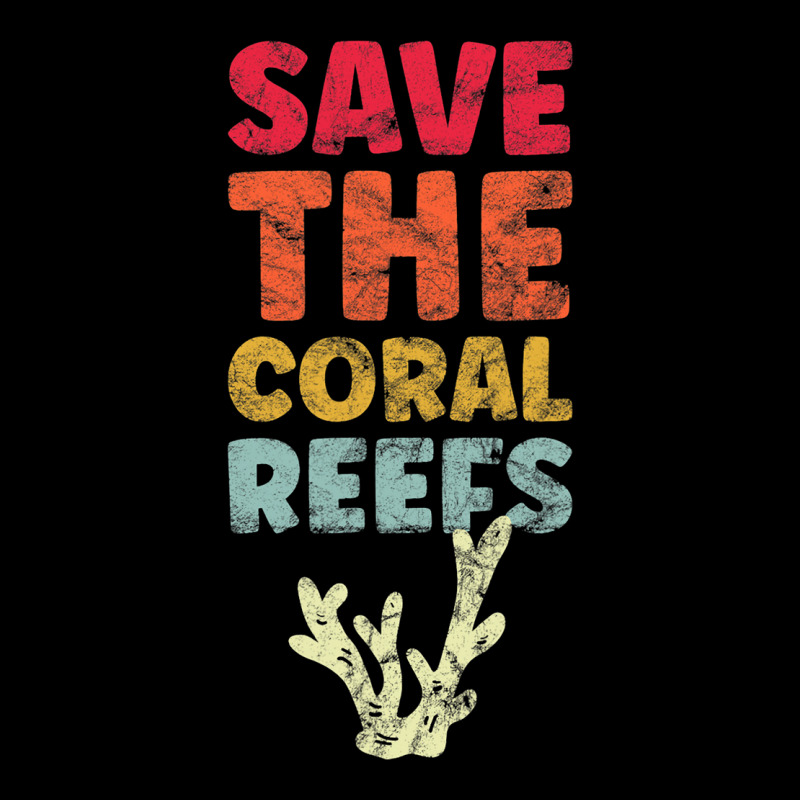 Save The Coral Protect The Reef Ocean Conservation V-neck Tee | Artistshot