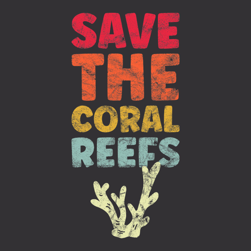 Save The Coral Protect The Reef Ocean Conservation Vintage Short | Artistshot