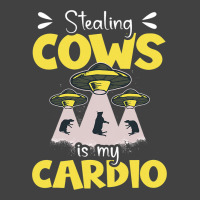 Stealing Cows Is My Cardio Design For An Alien Ner Vintage T-shirt | Artistshot