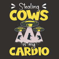 Stealing Cows Is My Cardio Design For An Alien Ner Champion Hoodie | Artistshot