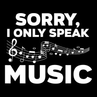 Sorry I Only Speak Music Music Notes Listening To  Lightweight Hoodie | Artistshot