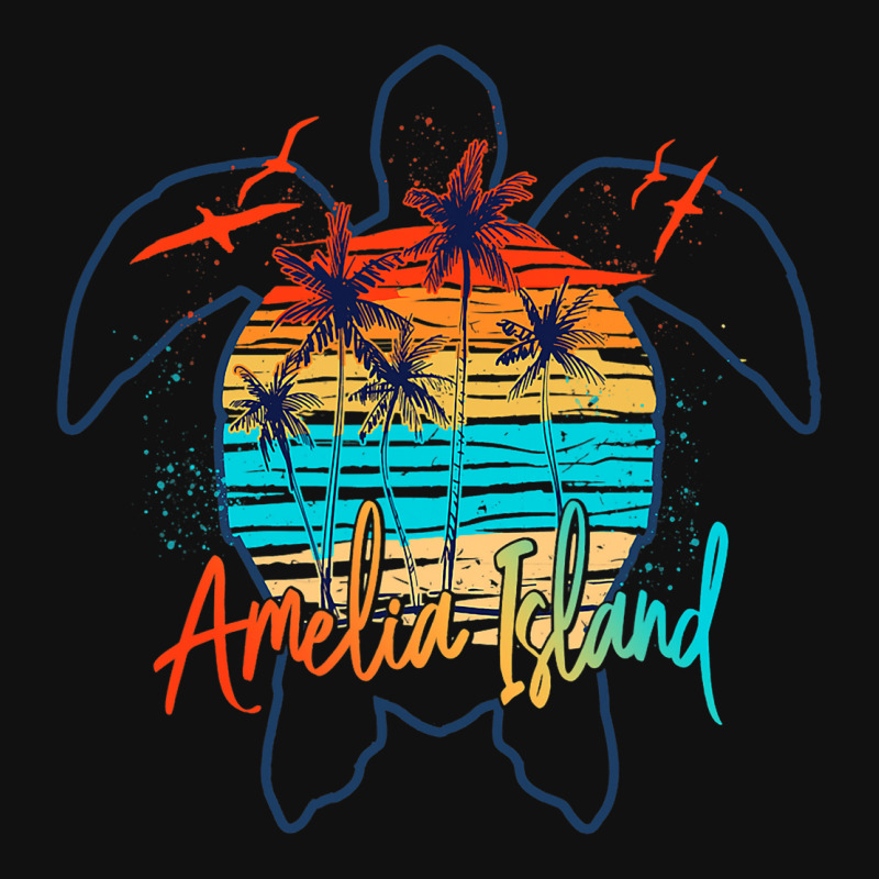 Sea Turtle Amelia Island Florida 2beach Summer Vac Graphic T-shirt by AysonWilkey | Artistshot