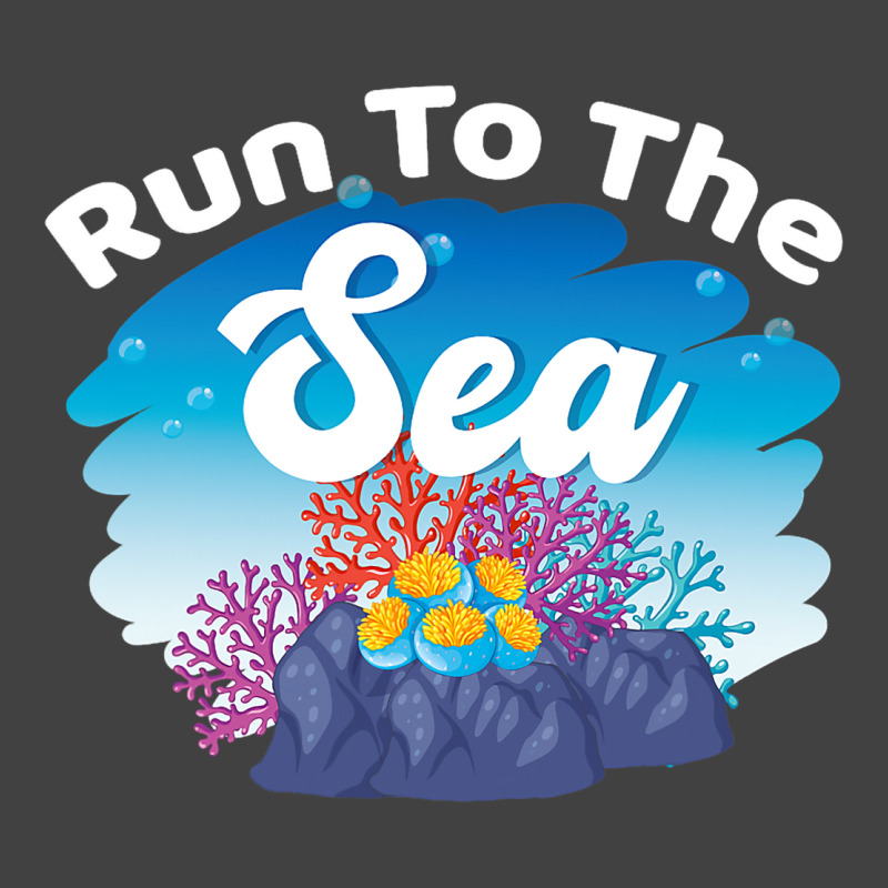 Run To The Sea Anemone Coral Reefs Vintage T-Shirt by EthanielGerhar | Artistshot