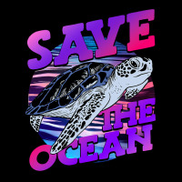 Save The Ocean Nature Advocacy Sea Turtle Earth Da Women's V-neck T-shirt | Artistshot