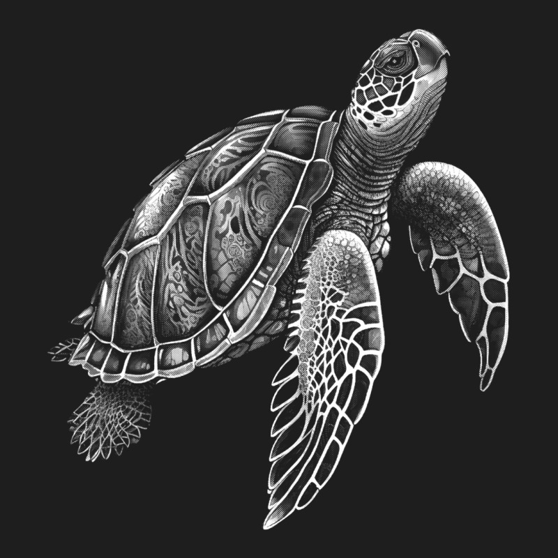 Sea Turtle Beach Lover Ocean Animal Graphic Novelt Classic T-shirt by LaquaKreger | Artistshot