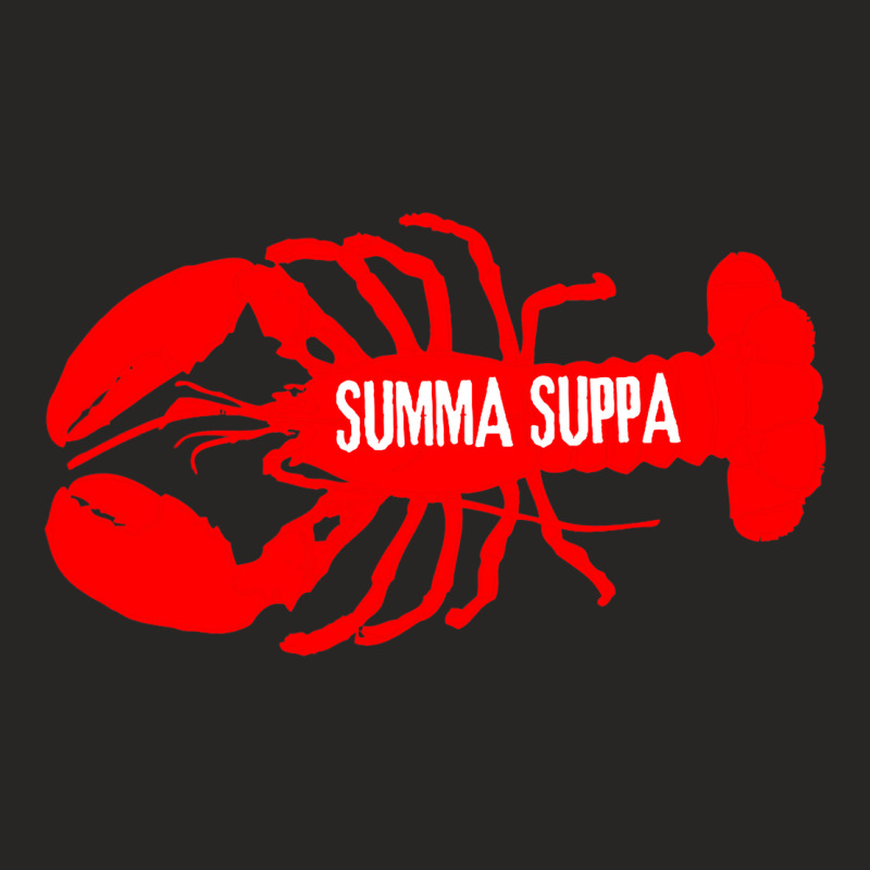 Summer Supper Red Lobster New England Slang Ladies Fitted T-Shirt by ChastityRentz | Artistshot