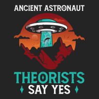 Say Yes Quote Funny Meme Ancient Astronaut Theoris 3/4 Sleeve Shirt | Artistshot