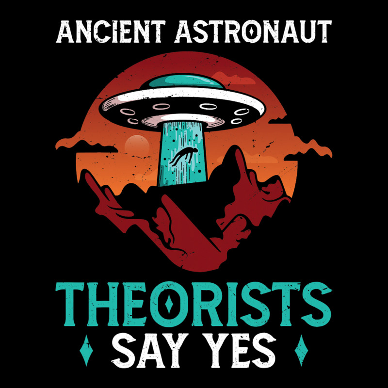 Say Yes Quote Funny Meme Ancient Astronaut Theoris Fleece Short | Artistshot