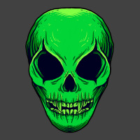 Scary Alien Ufo Trippy Green Alien Skull Halloween Vintage T-shirt | Artistshot