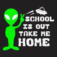 School Is Out Alien T-shirt | Artistshot