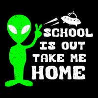 School Is Out Alien Pocket T-shirt | Artistshot