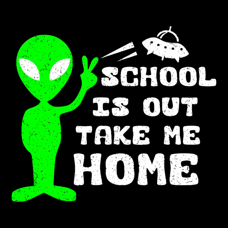 School Is Out Alien Zipper Hoodie | Artistshot