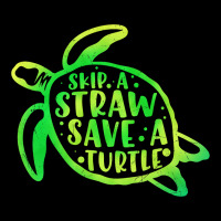 Skip A Straw Save A Turtle Tie Dye Earth Day 31 V-neck Tee | Artistshot