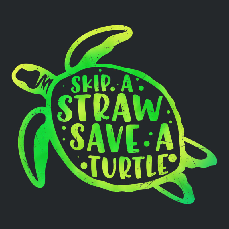 Skip A Straw Save A Turtle Tie Dye Earth Day 31 Crewneck Sweatshirt | Artistshot