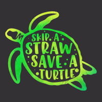 Skip A Straw Save A Turtle Tie Dye Earth Day 31 Vintage Short | Artistshot