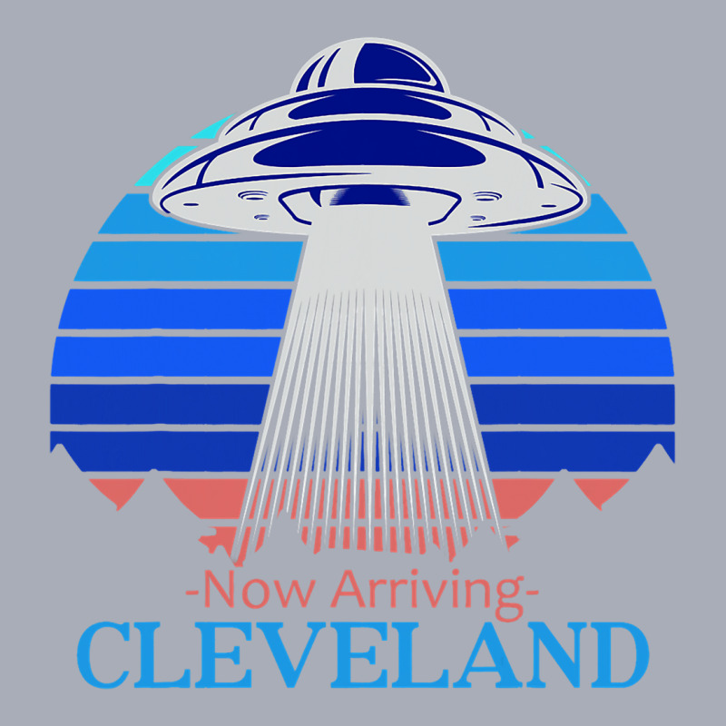 Spaceship Now Arriving Cleveland Ohio I Believe In Tank Dress by ZariahVang | Artistshot