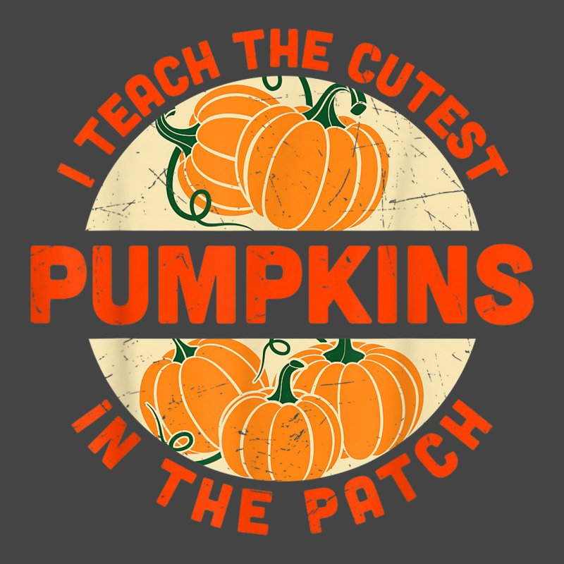 I Teach The Cutest Pumpkins In The Patch Halloween Teachers Basic T-shirt | Artistshot