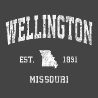 Wellington Missouri Mo Vintage Athletic Sports Design Basic T-shirt | Artistshot