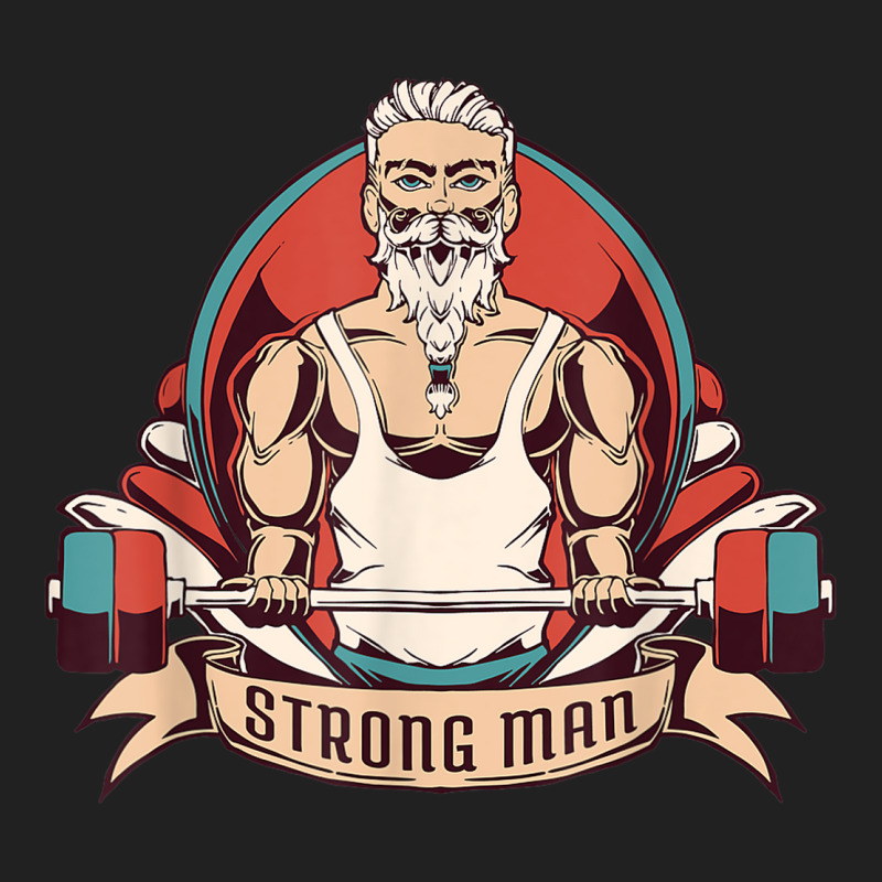 Starker Mann Grandpa Workout Gym Gifts Training Muscle Building Basic T-shirt by Fashlaza | Artistshot