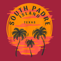 South Padre Island Texas Palm Trees Sunset Skull Beach T Shirt Basic T-shirt | Artistshot