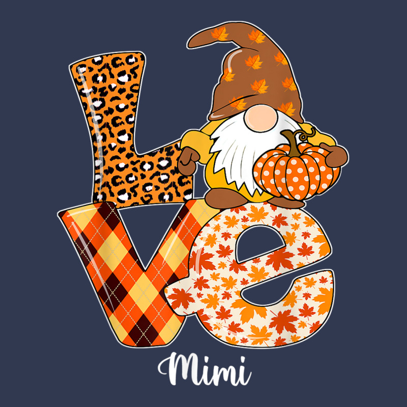 Love Gnome Pumpkin Mimi Thanksgiving Group Matching Basic T-shirt by Sapphire | Artistshot