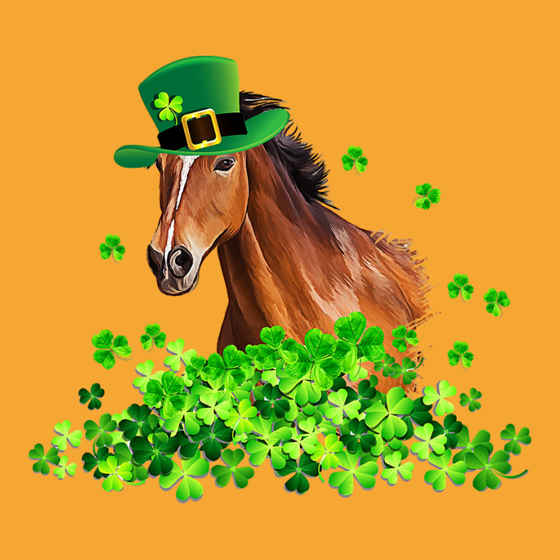 Horse Shamrock Horseback Riding Funny St Patrick S Day Gift Basic T-shirt by AuturoMedero | Artistshot