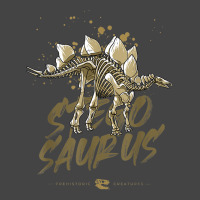 Stegosaurus Skeleton Paleontologist Fossil Dino Lovers Basic T-shirt | Artistshot