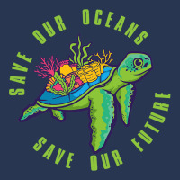 Save Our Ocean Save Our Future Tee Shirt Turtle Oc Men Denim Jacket | Artistshot