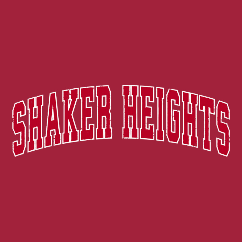 Shaker Heights Ohio Oh Vintage Sports Design Red Design Sweatshirt Basic Youth T-shirt by tuftsmirussom | Artistshot