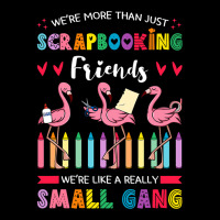 Scrapbooking Flamingo Friends Hobbyist Artists Jou Zipper Hoodie | Artistshot