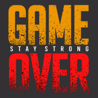 Game Over Vector T Shirt Design Vintage Hoodie | Artistshot