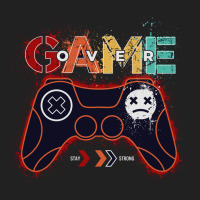 Vector Game Over Typography T Shirt Gamer Vector D Basic Youth T-shirt | Artistshot