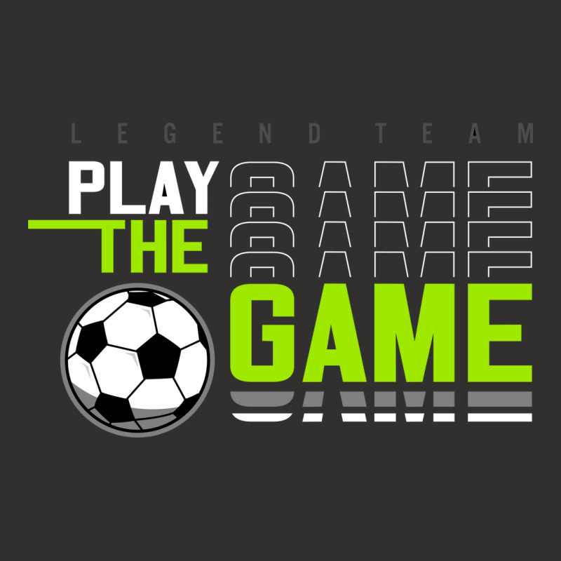 Vector Play The Game Football Sport, Typography Gr Champion Hoodie | Artistshot