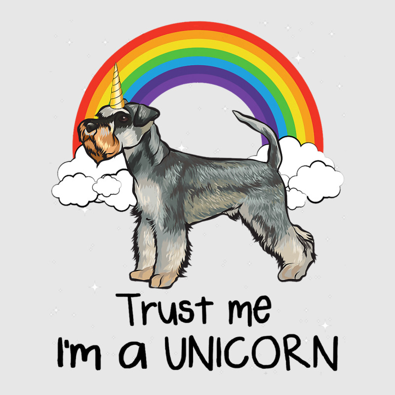 Rainbow Miniature Schnauzer Trust Me Im A Unicorn  Unisex Jogger by AleaAlmondz | Artistshot