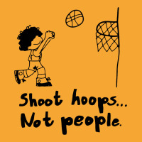 Shoot Hoops Not People Basic T-shirt | Artistshot