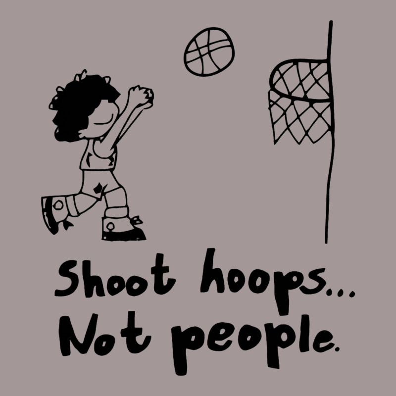 Shoot Hoops Not People Vintage Hoodie | Artistshot