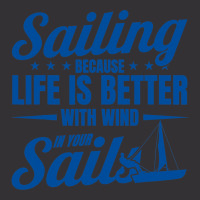 Sailing Life Is Better With Wind In Your Sails Sai Vintage Hoodie And Short Set | Artistshot