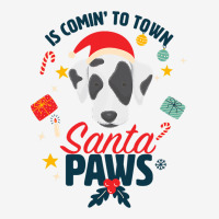 Santa Paws Cute Dalmatian Santa Claus For Christma Classic T-shirt | Artistshot