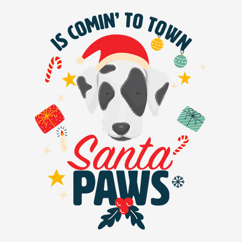 Santa Paws Cute Dalmatian Santa Claus For Christma Classic T-shirt | Artistshot