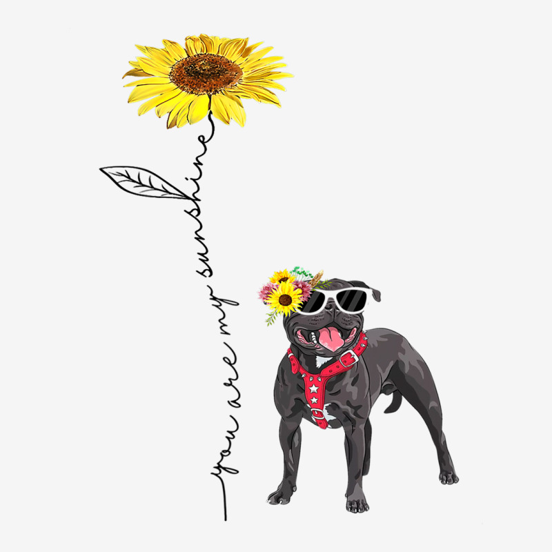 Staffordshire Bull Terrier My Friends My Sunshine Classic T-shirt by RaiyaHored | Artistshot